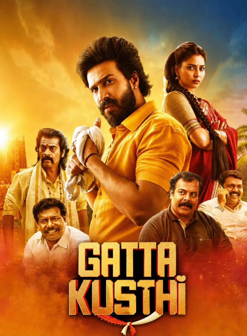 Gatta Kusthi (2022) Dual Audio [Hindi ORG & Tamil] WEB-DL