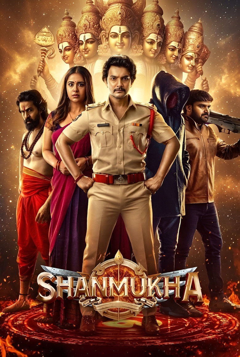 Shanmukha (2025) Dual Audio [Hindi ORG & Telugu] WEB-DL